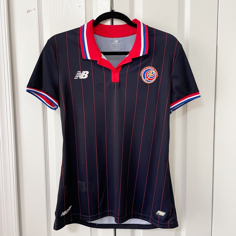 Costa Rica National Futbol Team Official Women’s Collared Jersey
